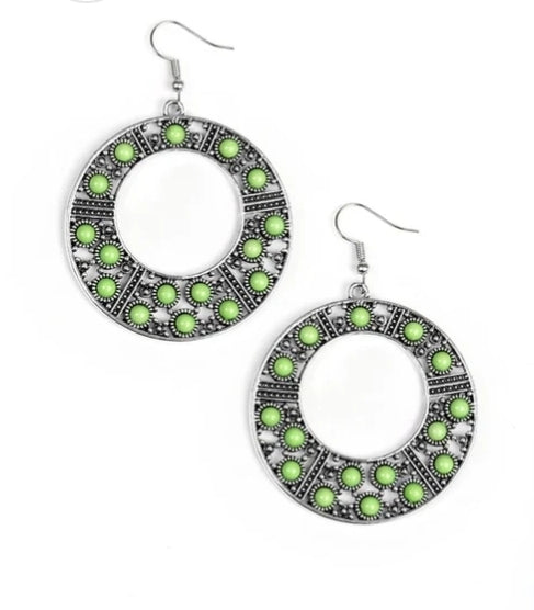 San Diego Samba Green Earring