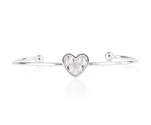 Heart of Ice Silver Bracelet