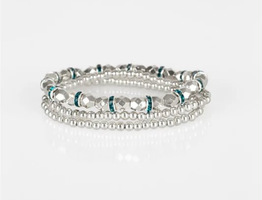 Let There BEAM Light Blue Bracelet