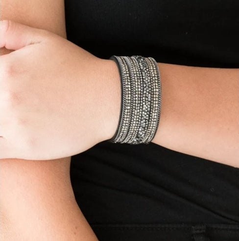 Really Rock Band Silver Bracelet