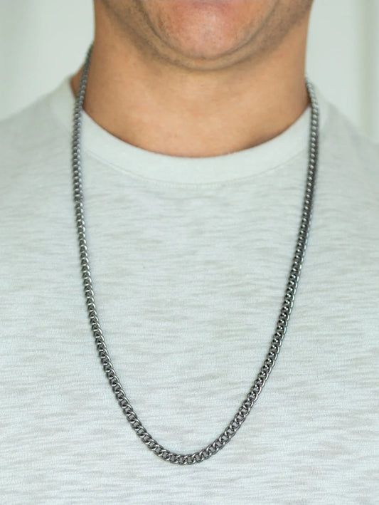 First Rull of Fight Club Black Urban Necklace
