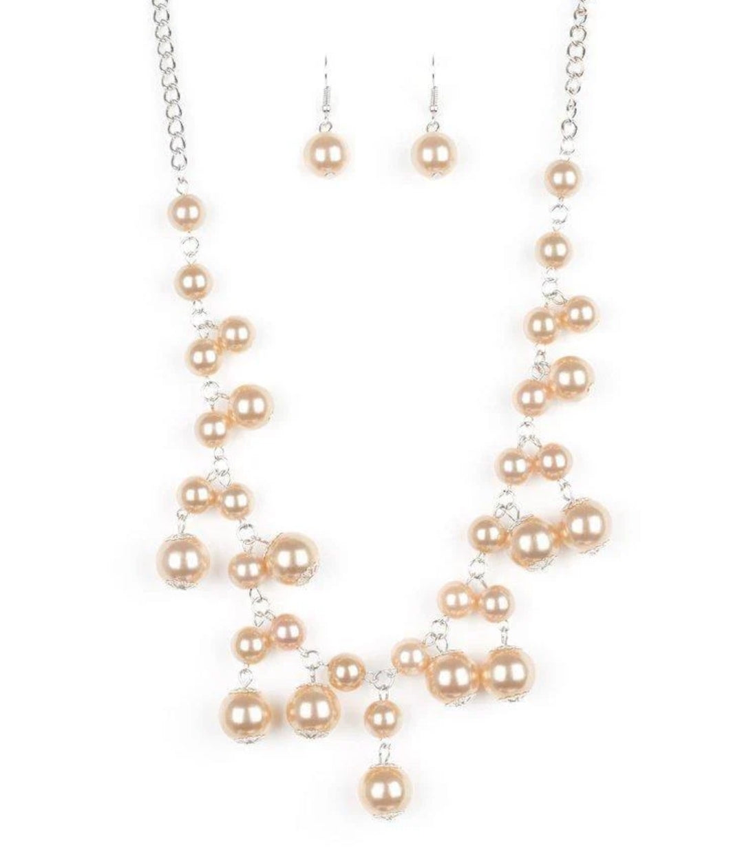 Soon To Be Mrs. White Necklace