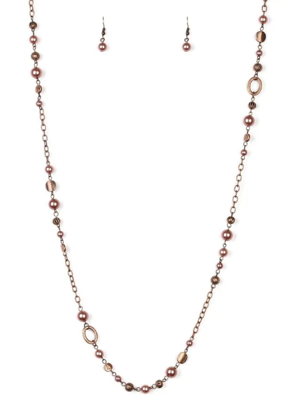 Make an Appearance Copper Necklace