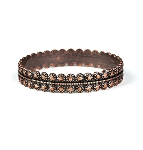 Rustic Relic Copper Bracelet