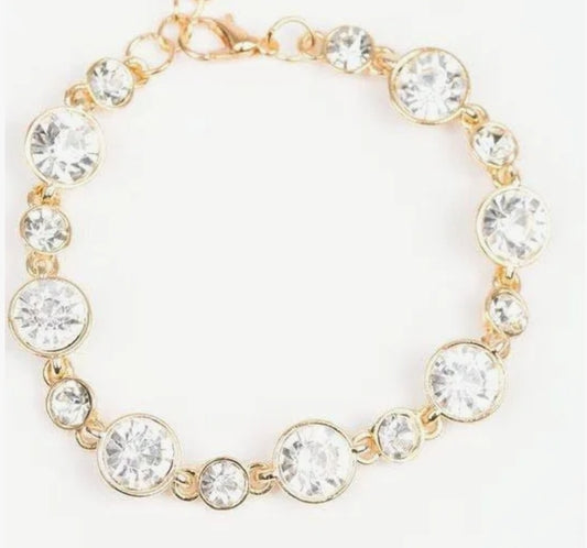 Star Struck Sparkle Gold Bracelet