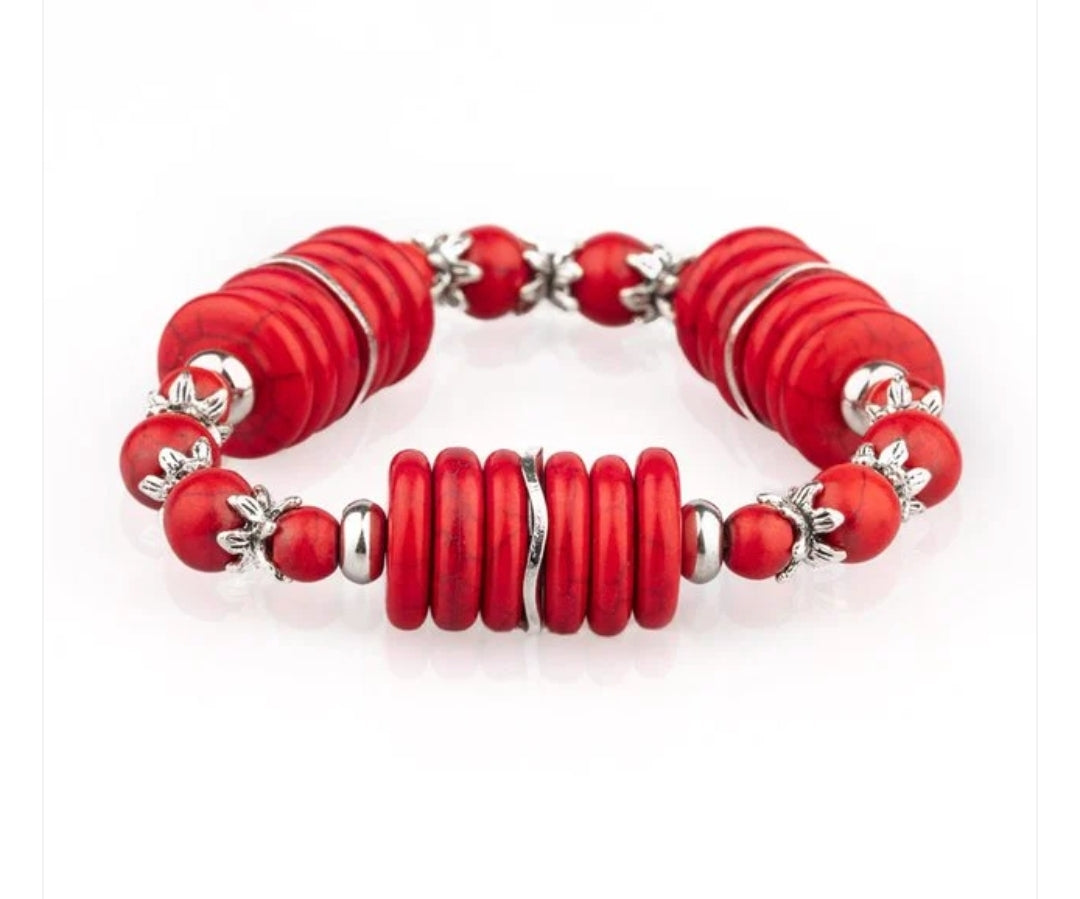 Sagebrush Serenade Red Bracelet