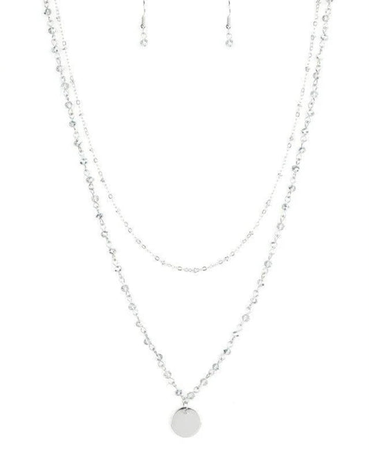 Dainty Demure Silver Necklace