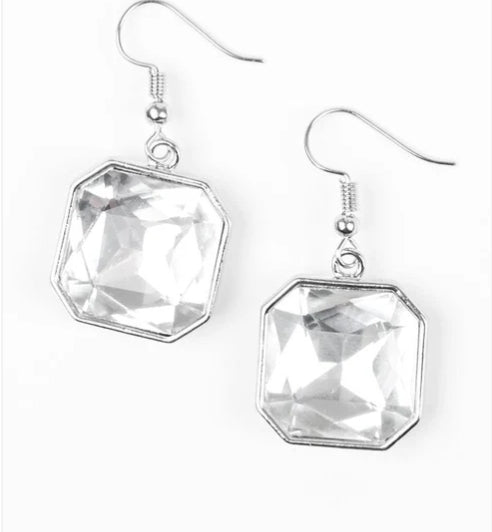 Me Myself and IDOL Silver Earrings