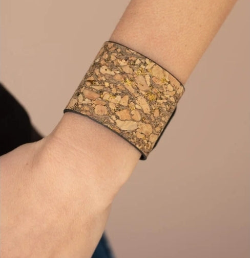Cork Congo Brass Bracelet