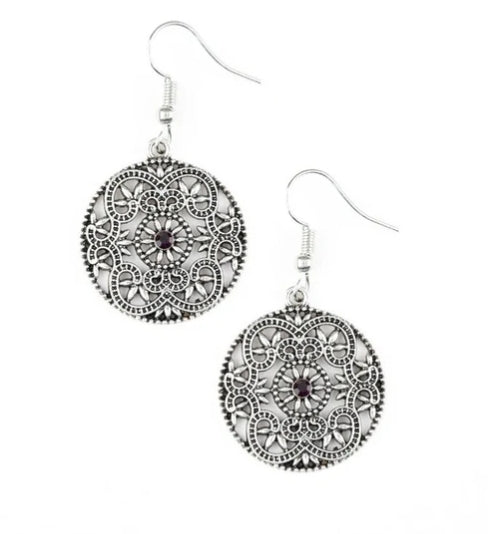 Rochester Royale Purple Earring