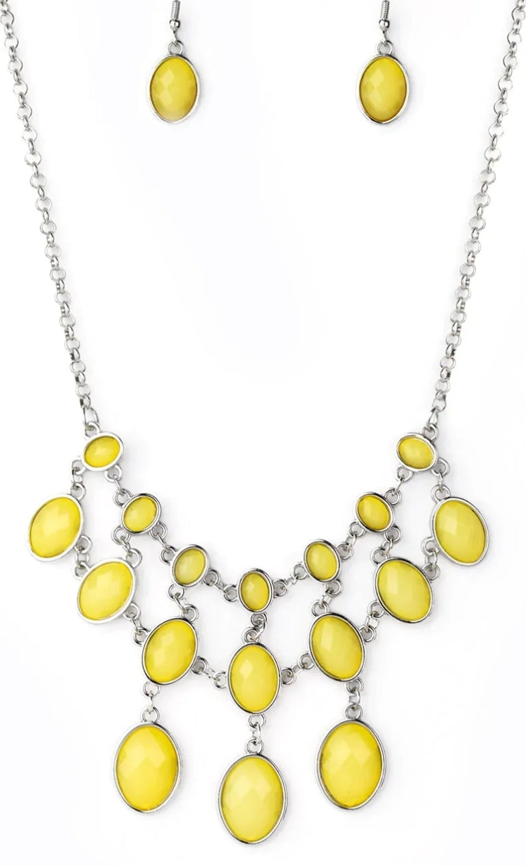 Mermaid Marmalade Yellow Necklace