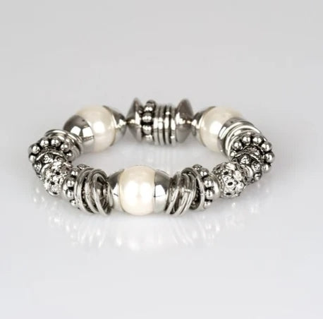 Uptown Tease White Bracelet