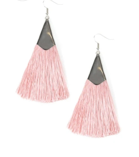 In Full PLUME Pink Earring