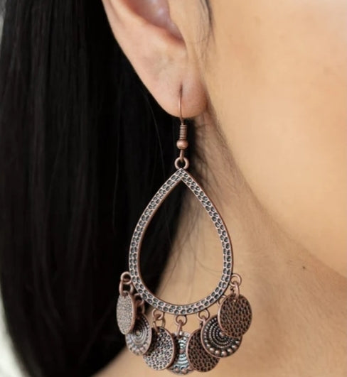 All In Good CHIME Copper Earring
