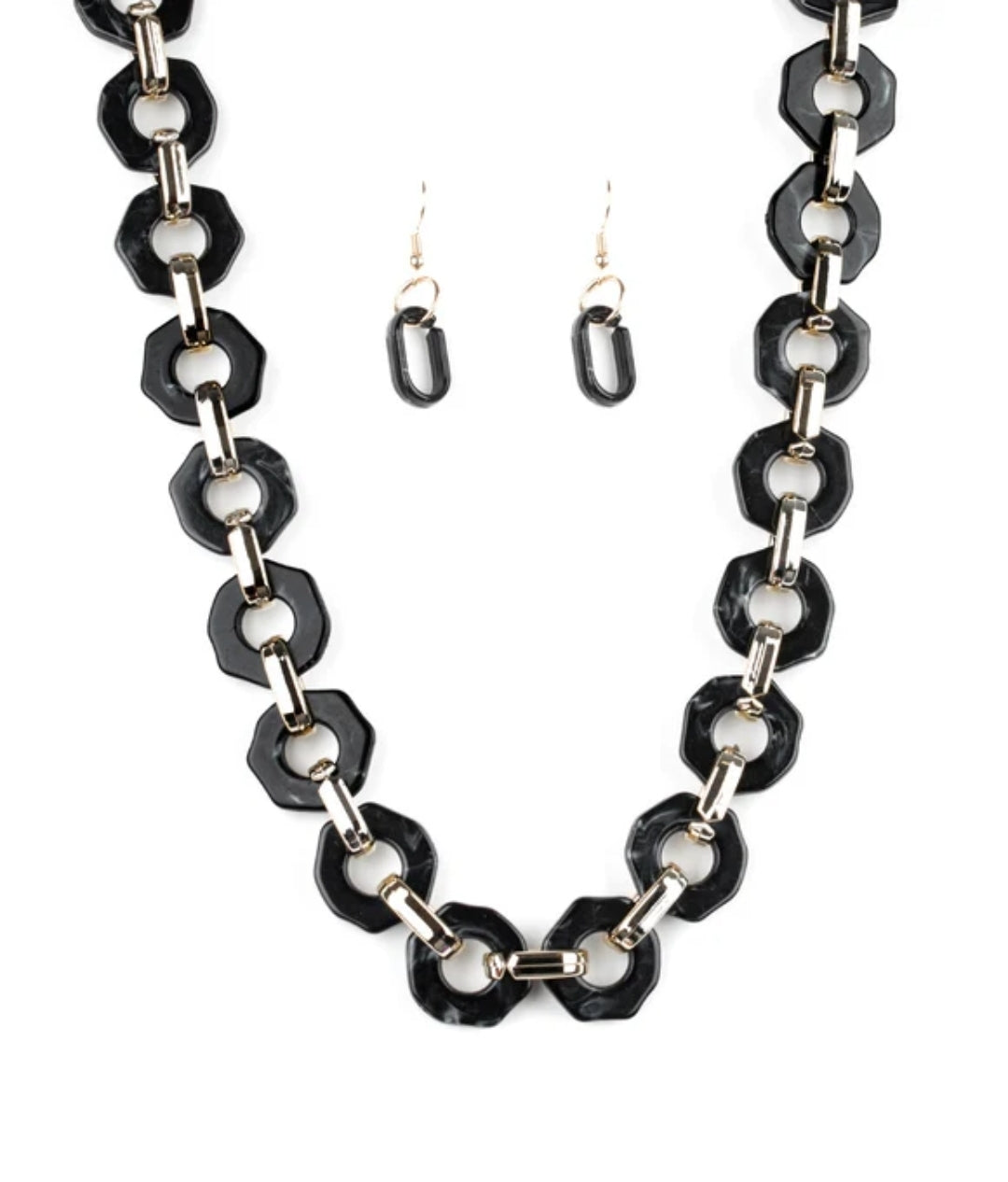 Fashionista Fever Black Necklace