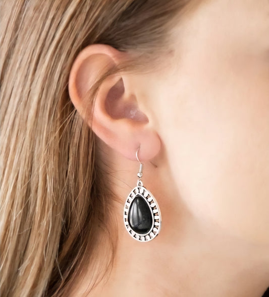 Sahara Serenity Earring Black