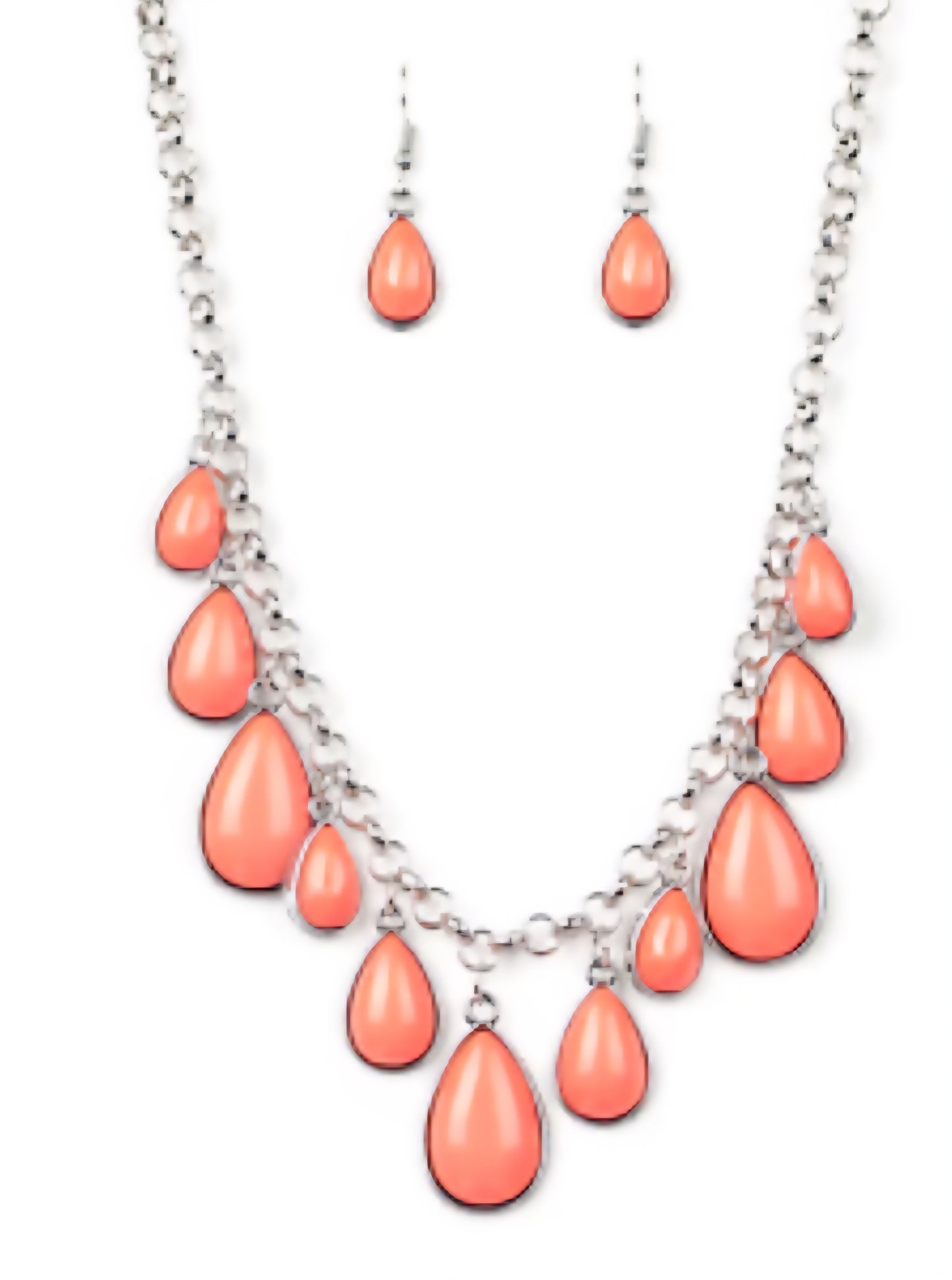 Jaw Dropping Orange Necklace