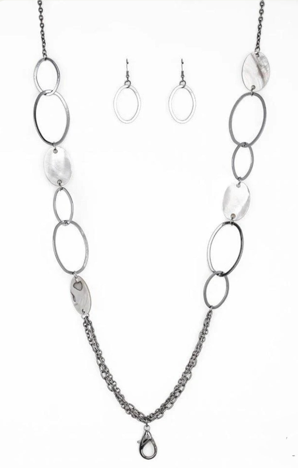 Kaleidoscope Coasts Black Necklace