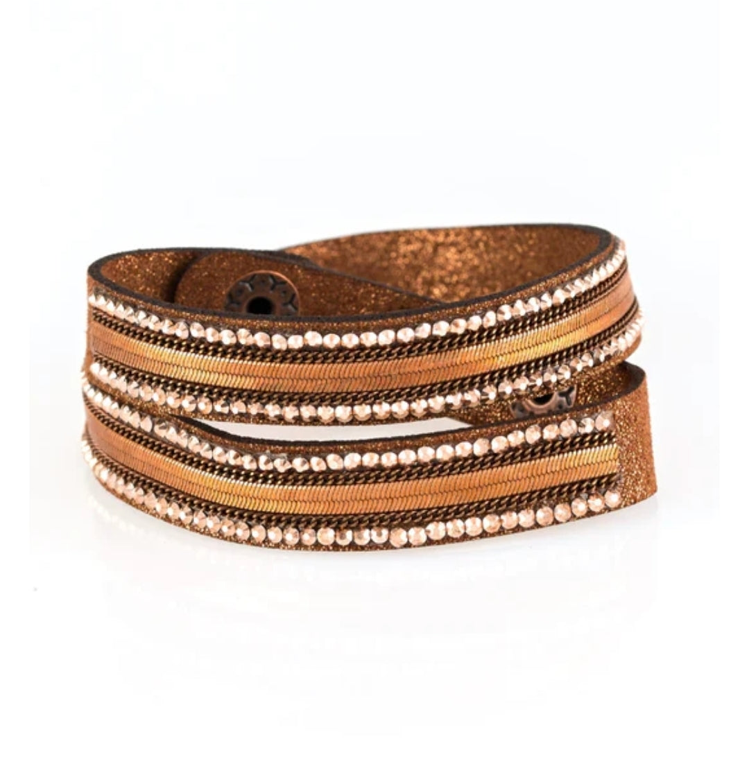 Rocker Rivalry Bracelet Gold