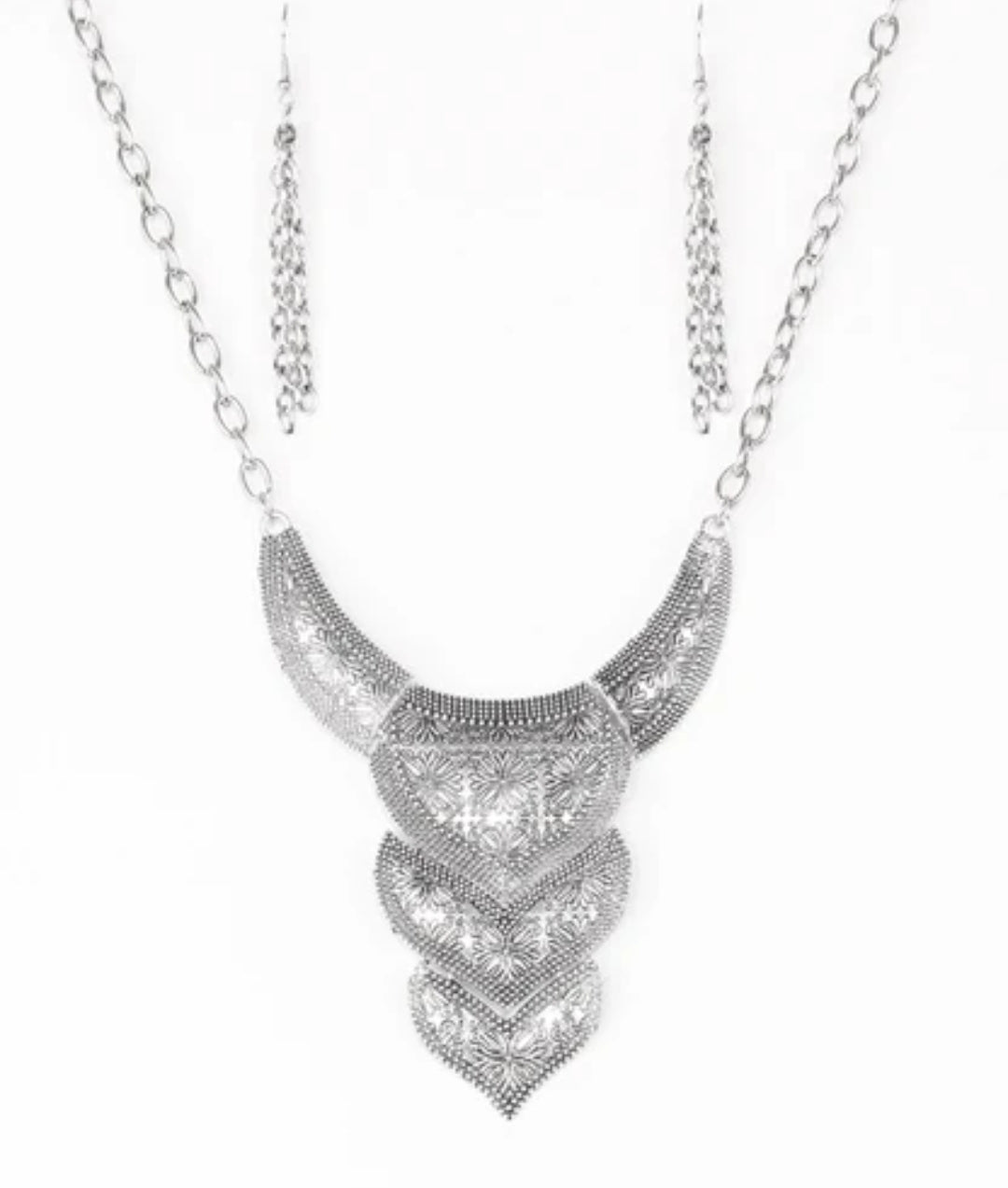 Texas Temptress Silver Necklace