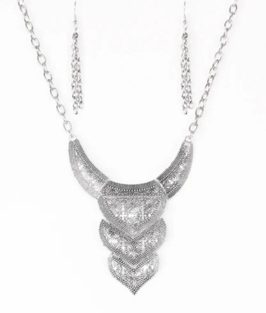 Texas Temptress Silver Necklace