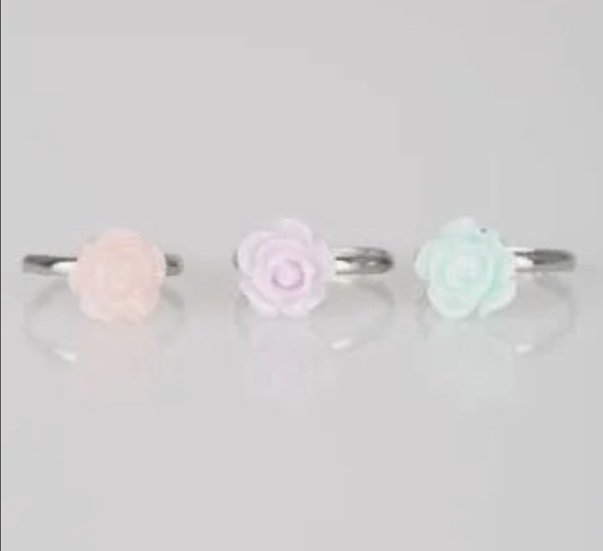 Starlet Shimmer Rose Rings Assorted Colors Kit