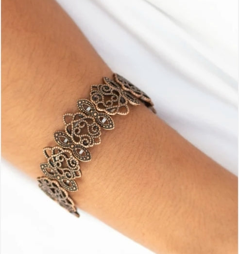 When Yin Met Yang Copper Bracelet