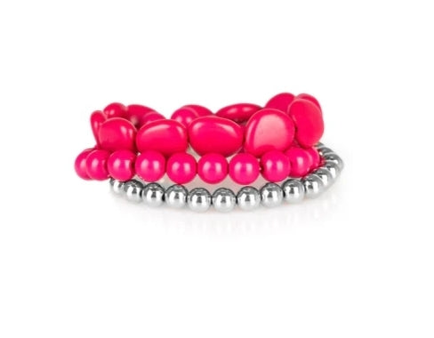 Color Venture Pink Bracelet
