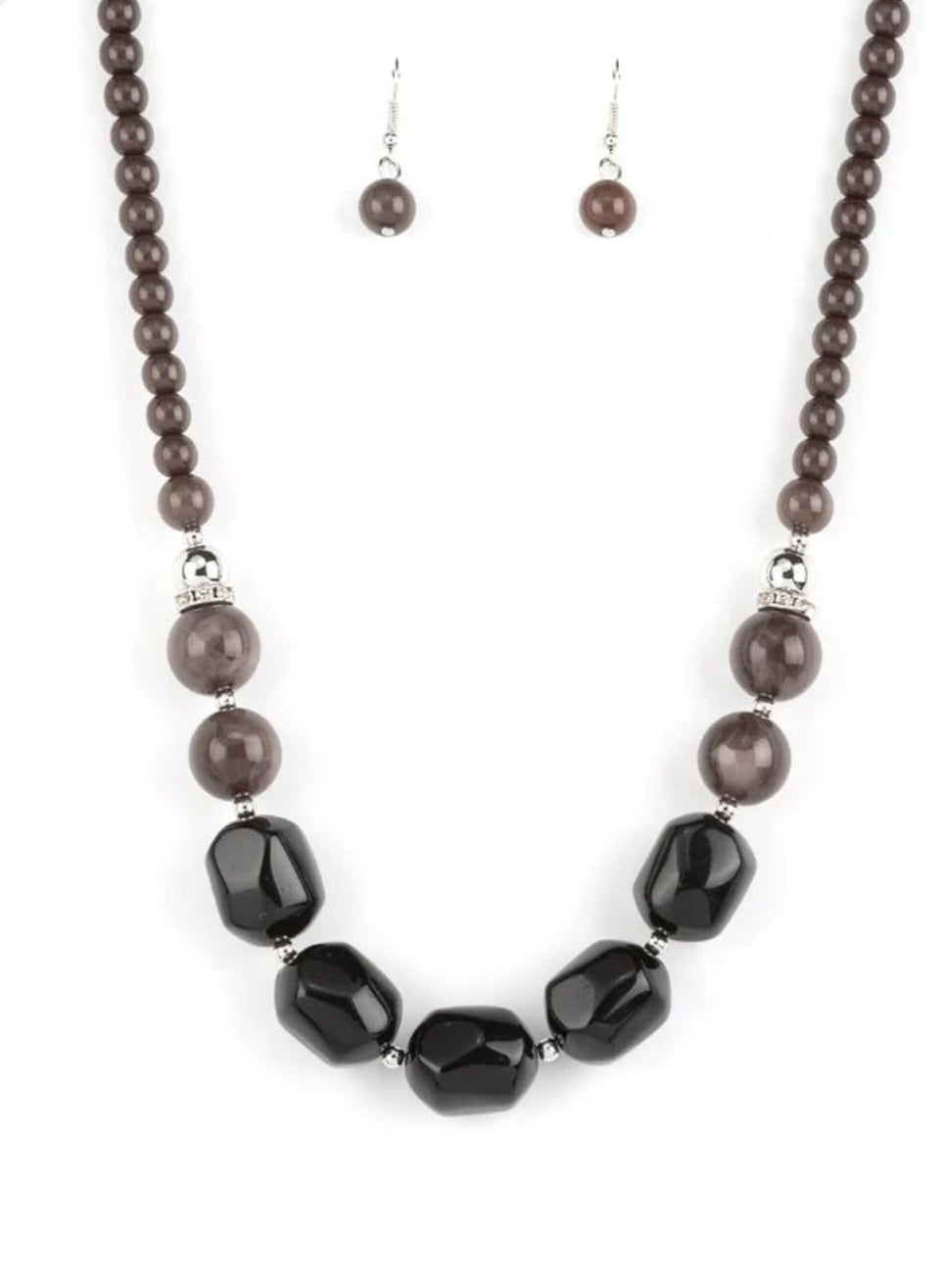 Ten Out of Tenacious Black Necklace