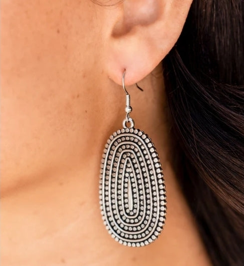 Desert Climate Silver Earring