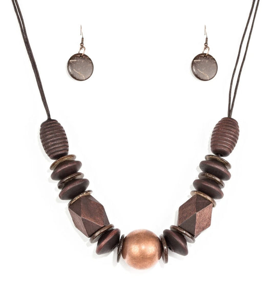 Grand Turks Getaway Necklace Copper