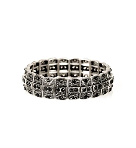 Modern Magnificence Silver Bracelet
