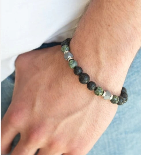 Strength Black Urban Bracelet