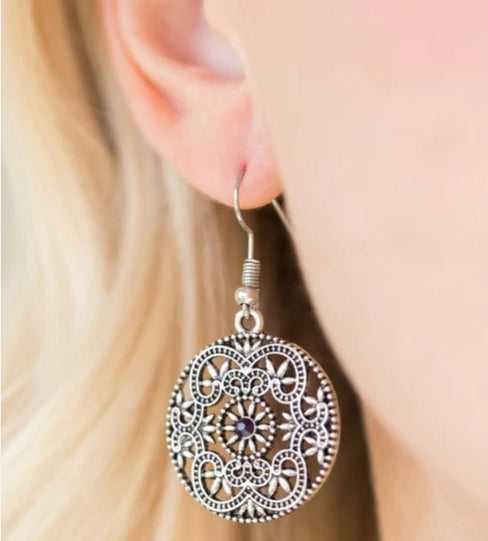 Rochester Royale Purple Earring