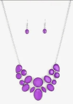 Demi Diva Purple Necklace