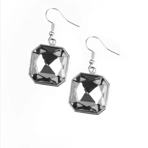 Me Myself and IDOL Silver Earrings