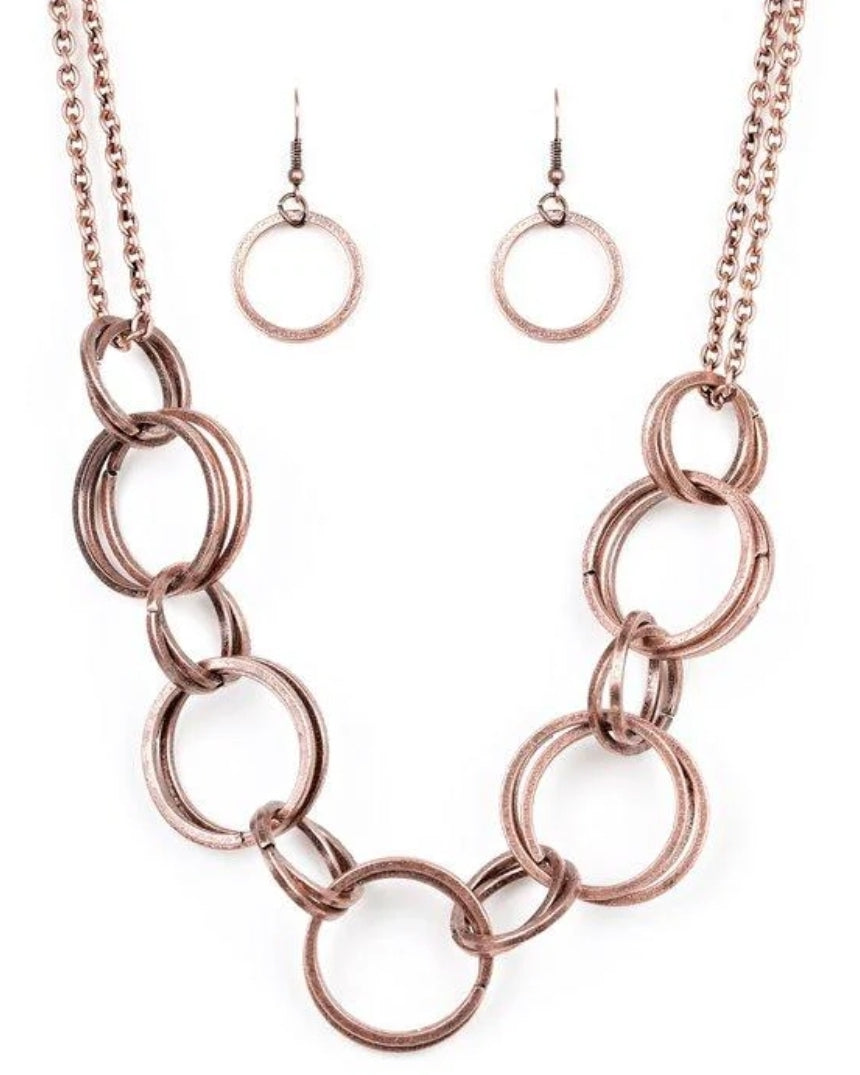 Jump Into The Ring Necklace