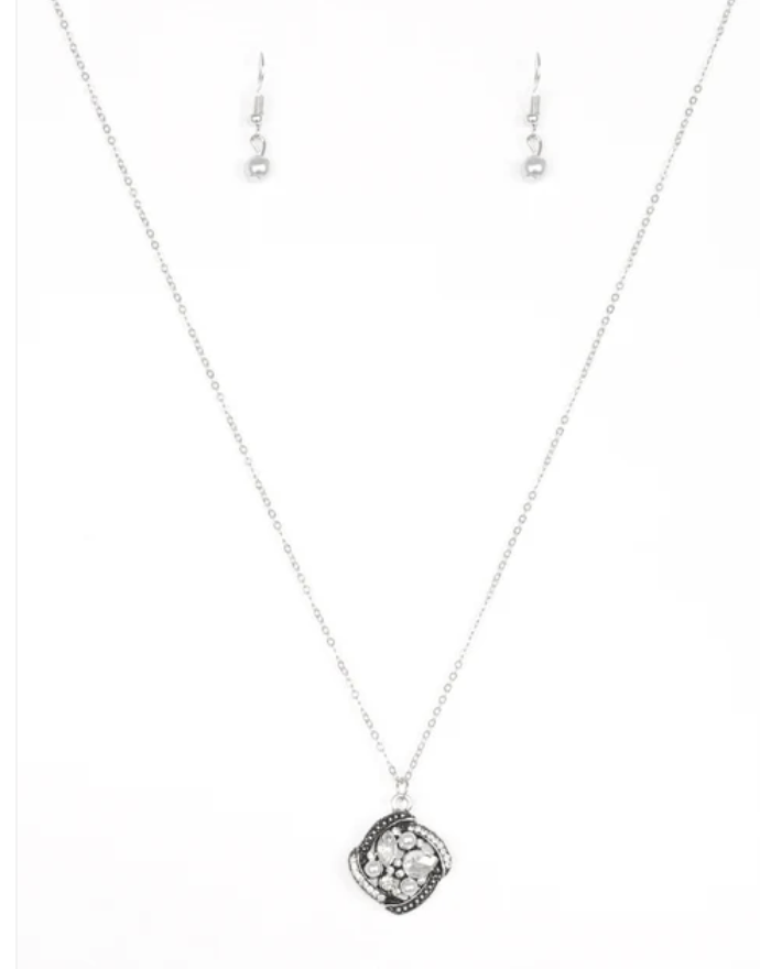 Speaking of Timeless Silver Necklace