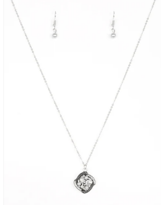 Speaking of Timeless Silver Necklace