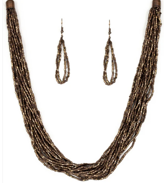 The Speed of STARLIGHT Copper Necklace