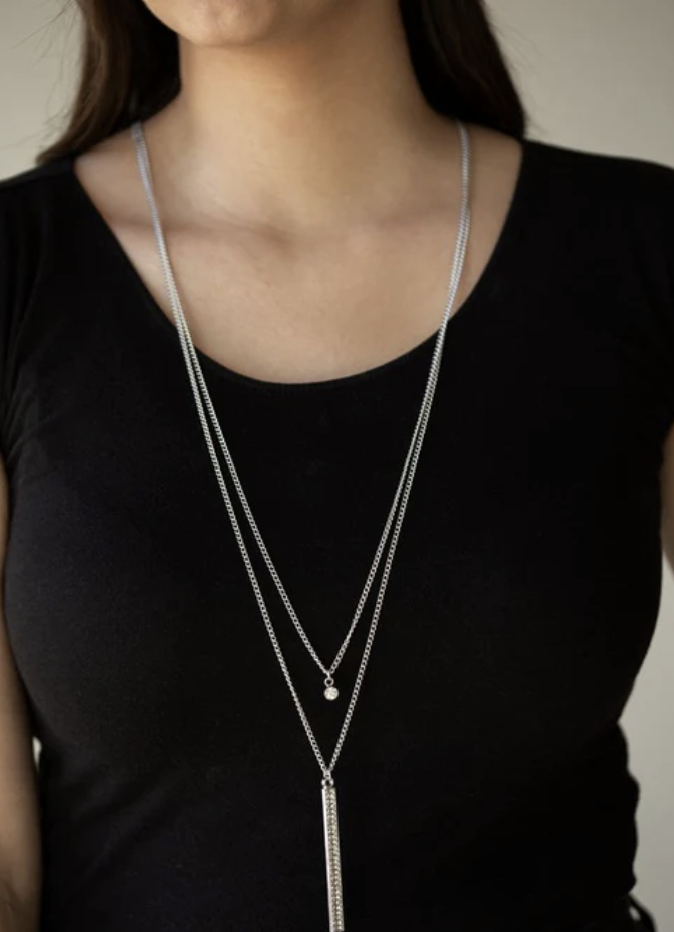 Stratospheric White Necklace