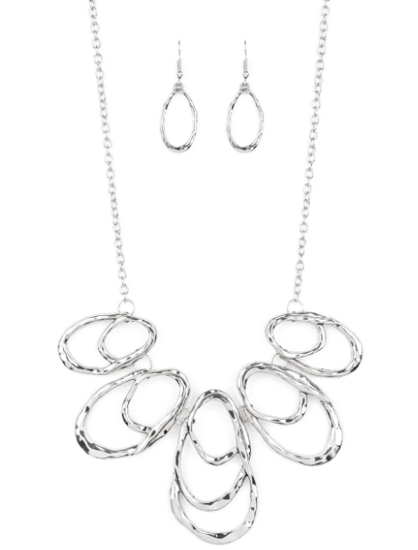 Terra Storm Silver Necklace