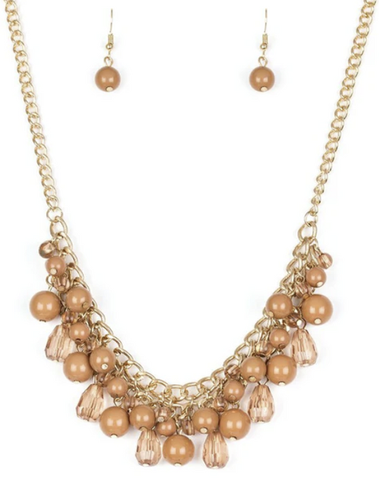 Tour de Trendsetter Gold Necklace