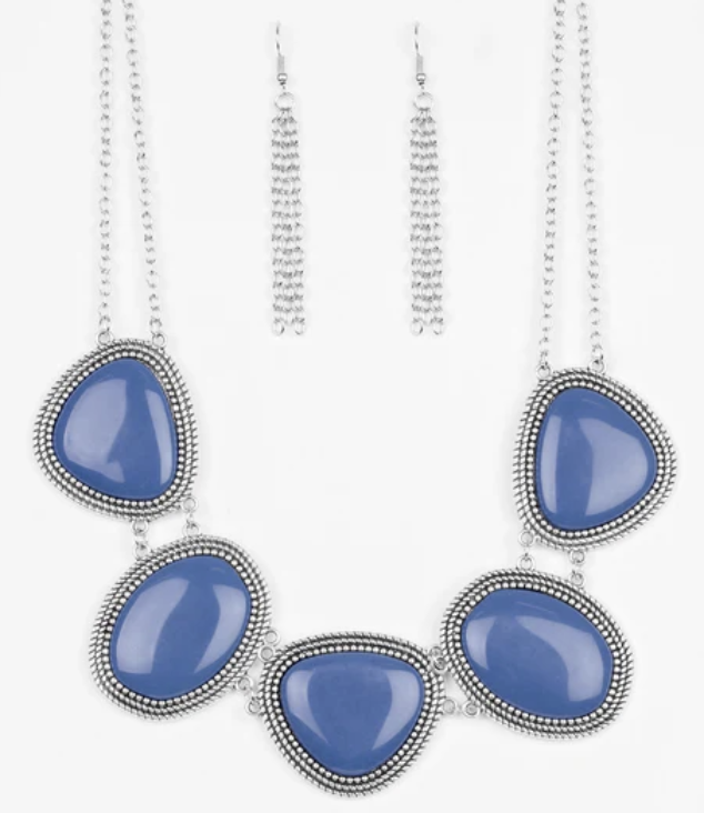 Viva La Vivid Purple Necklace