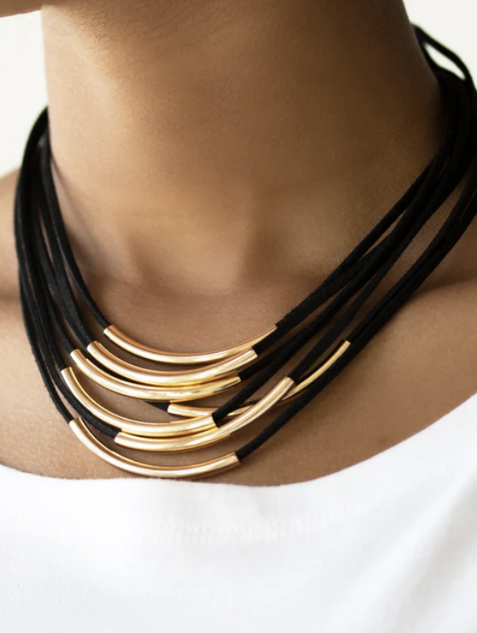 Walk The Walkabout Gold Necklace