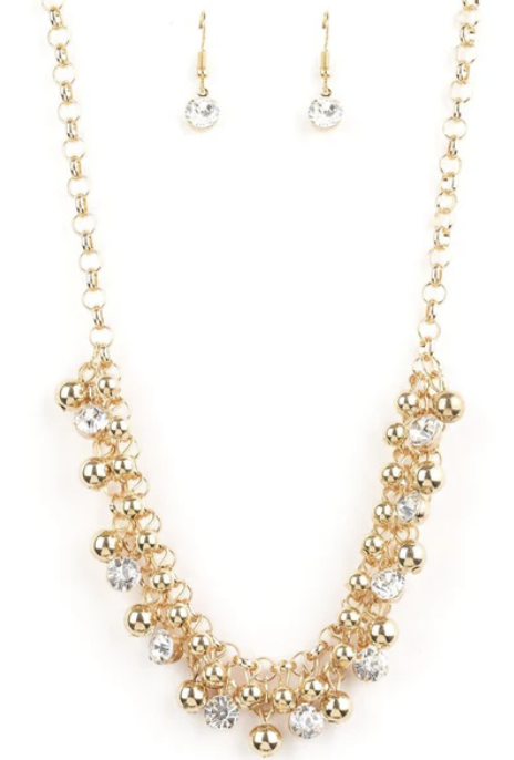 Wall Street Winner Gold Necklace